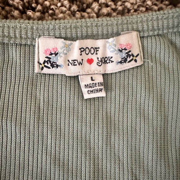 Ribbed Ruffle Top - Picture 3 of 4